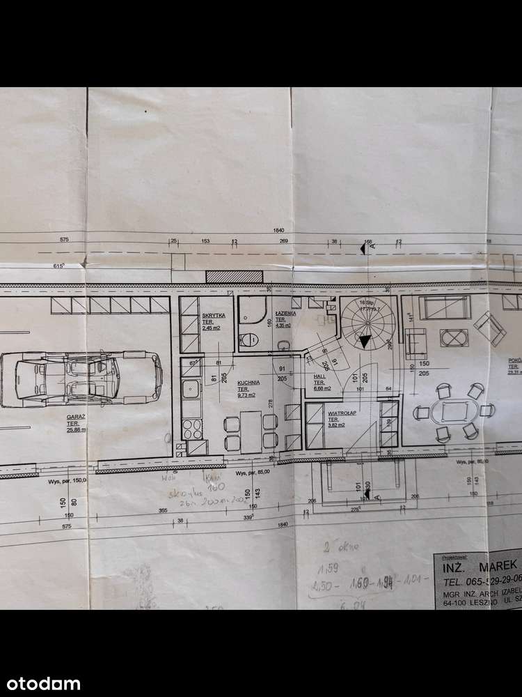 DOM JEDNORODZINNY W ZABUDOWIE SZEREGOWEJ – STAN SUROWY ZAMKNIĘTY-8