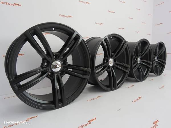 Jantes Look Bmw M4 19 x 8.5 et33 + 9.5 et 38 5x120 Preto Matte - 4