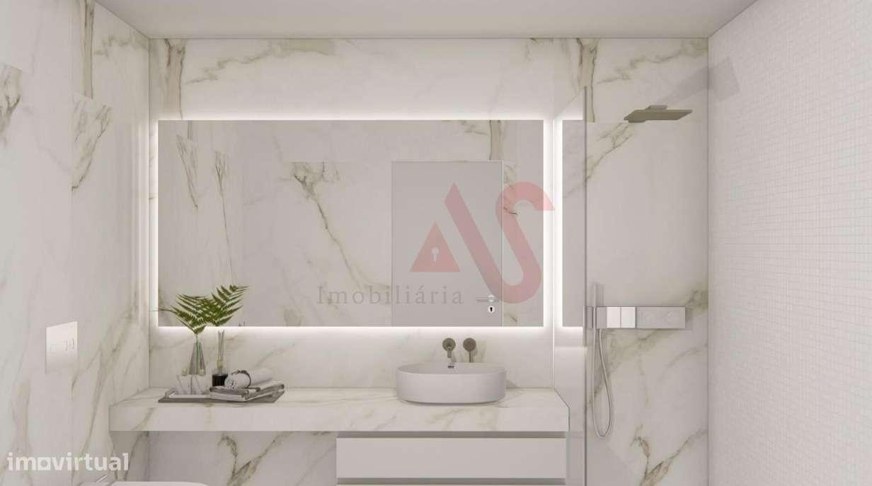 Apartamento T3+1 no Empreendimento Portas da Cidade em Felgueiras - Grande imagem: 5/6