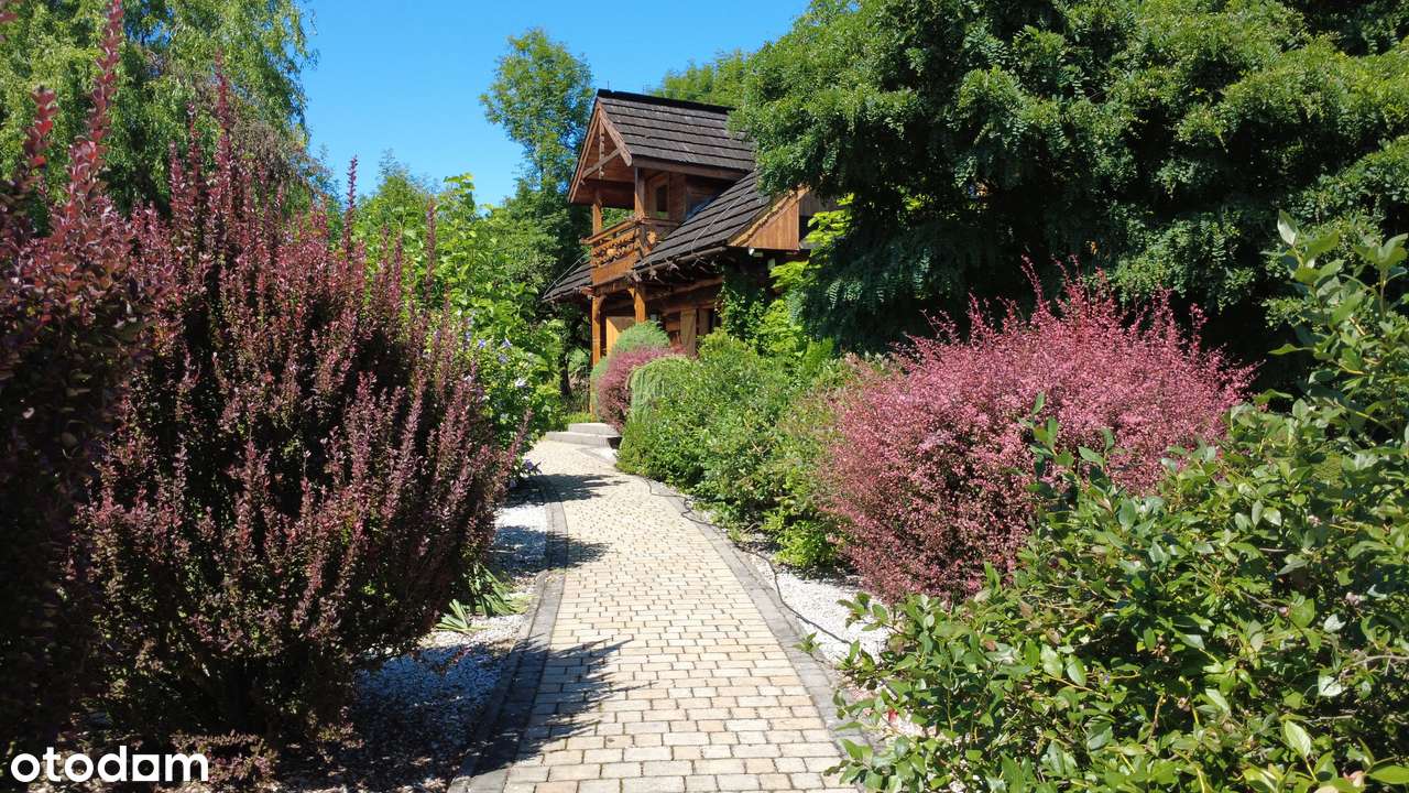 Dom z bali | Piękna działka 30a | Wola Wieruszycka gm. Łapanów-5