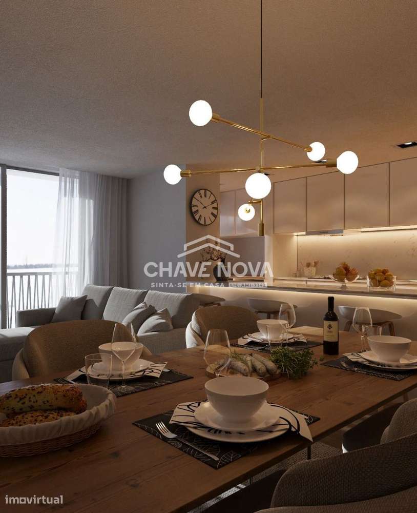 T3 Novo c/ Lugar de Garagem em Albergaria À Velha - Grande imagem: 3/12