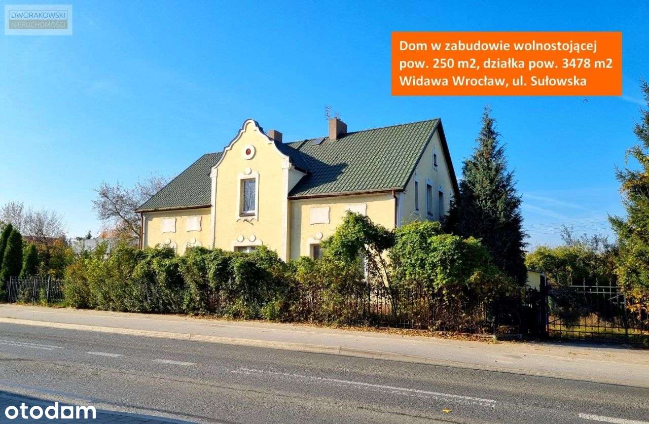 Dom z dużą działką inwestycyjną, centrum Widawy - Pełny obrazek: 2/20