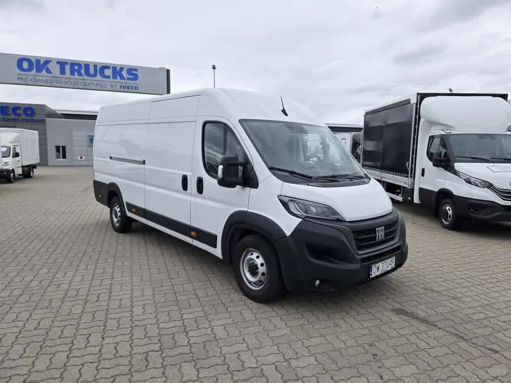 Fiat Ducato L4H2 Ledy Komfortowy Fotel 160KM !Krajowy Maxi Kamera dmc 3500 ! L4H2 drzwi 270st SklejkaTempomat