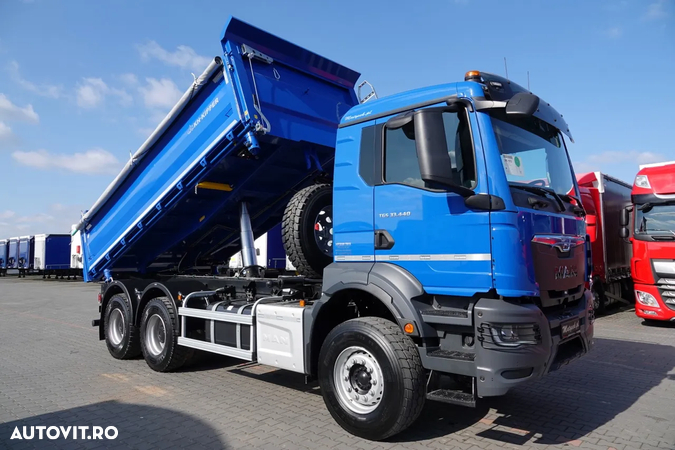 MAN TGS 33.440 / 6x4 / 3 SIDED KIPPER / BORTMATIC / MANUAL / NOU - 2024 AN / - 5