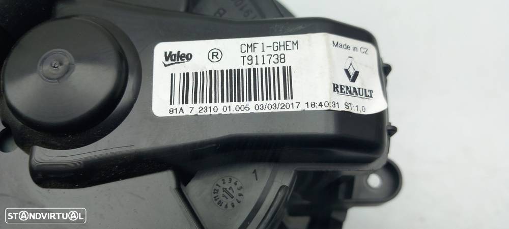 Motor De Chaufagem Sofagem Renault Kadjar (Ha_, Hl_) - 5