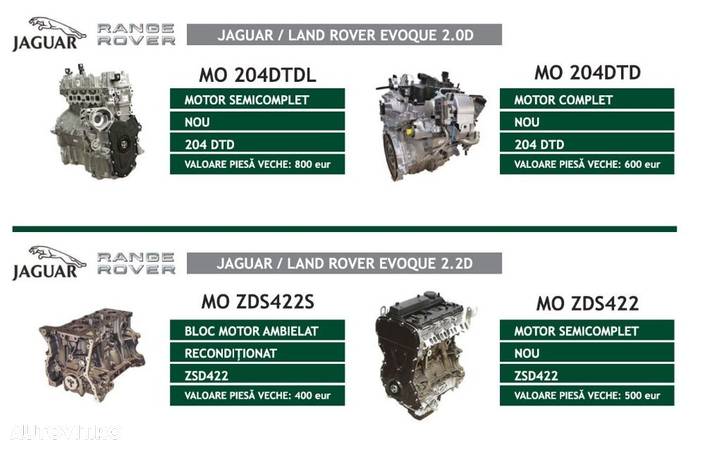 motor land rover range evoque discovery 3.0 V6 306DT 30DDTX jaguar - 5