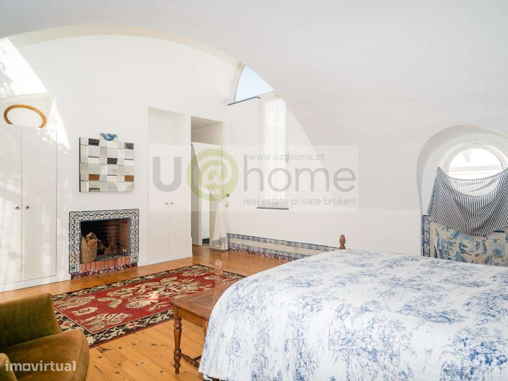 Moradia com piscina e vista mar na Charneca/Cascais-29