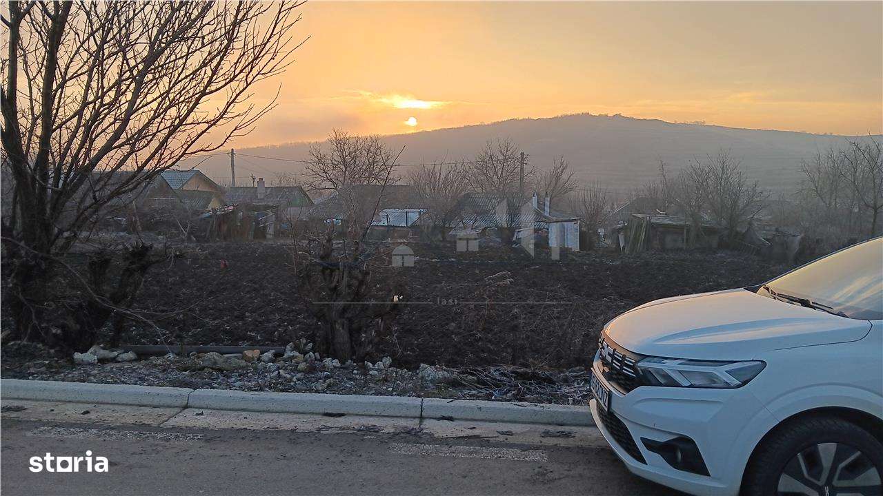 Movileni 20km de rond Agronomie Copou Teren 1000mp la asfalt cu utilta - Imagine principală: 5/5