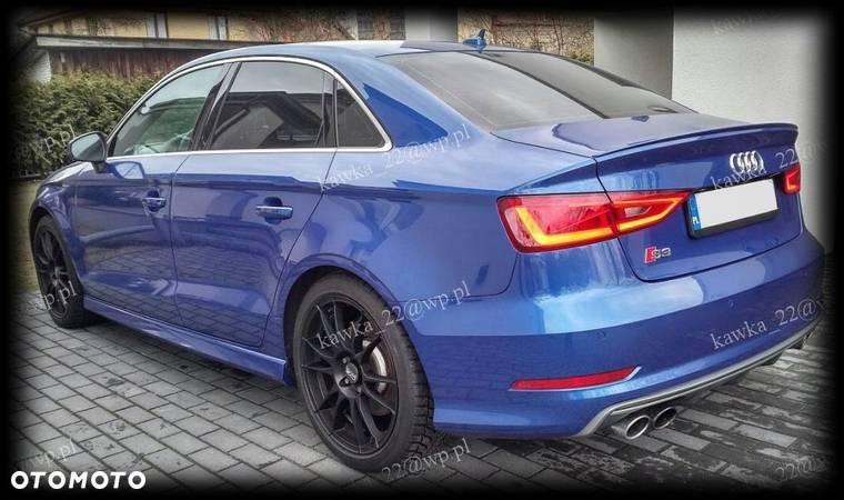 AUDI A3 S3 8V SEDAN S-LINE SPOILER LOTKA PODKŁAD!! - 13