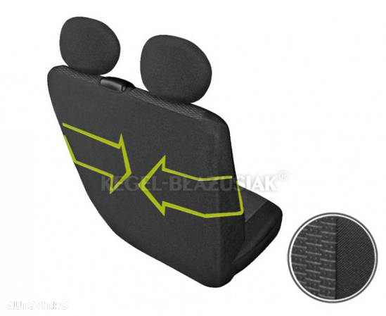 Huse scaun bancheta auto cu 2 locuri Ares DV2 L pentru Citroen Jumper, Fiat Ducato, Ford Transit, Mercedes Sprinter, Peugeot Boxer, Vw LT - 3