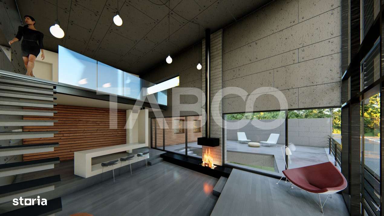 Casa individuala de vanzare cu terasa teren 320 mp zona Centrala Sibiu - Imagine principală: 2/11