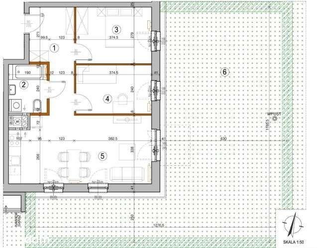 3 pokoje ciche Rembertów 55 m2 bez prozwizji plus-8
