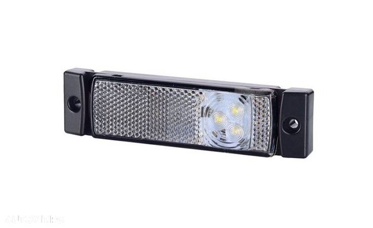 Lampa gabarit remorca LED alb - diverse modele - 2