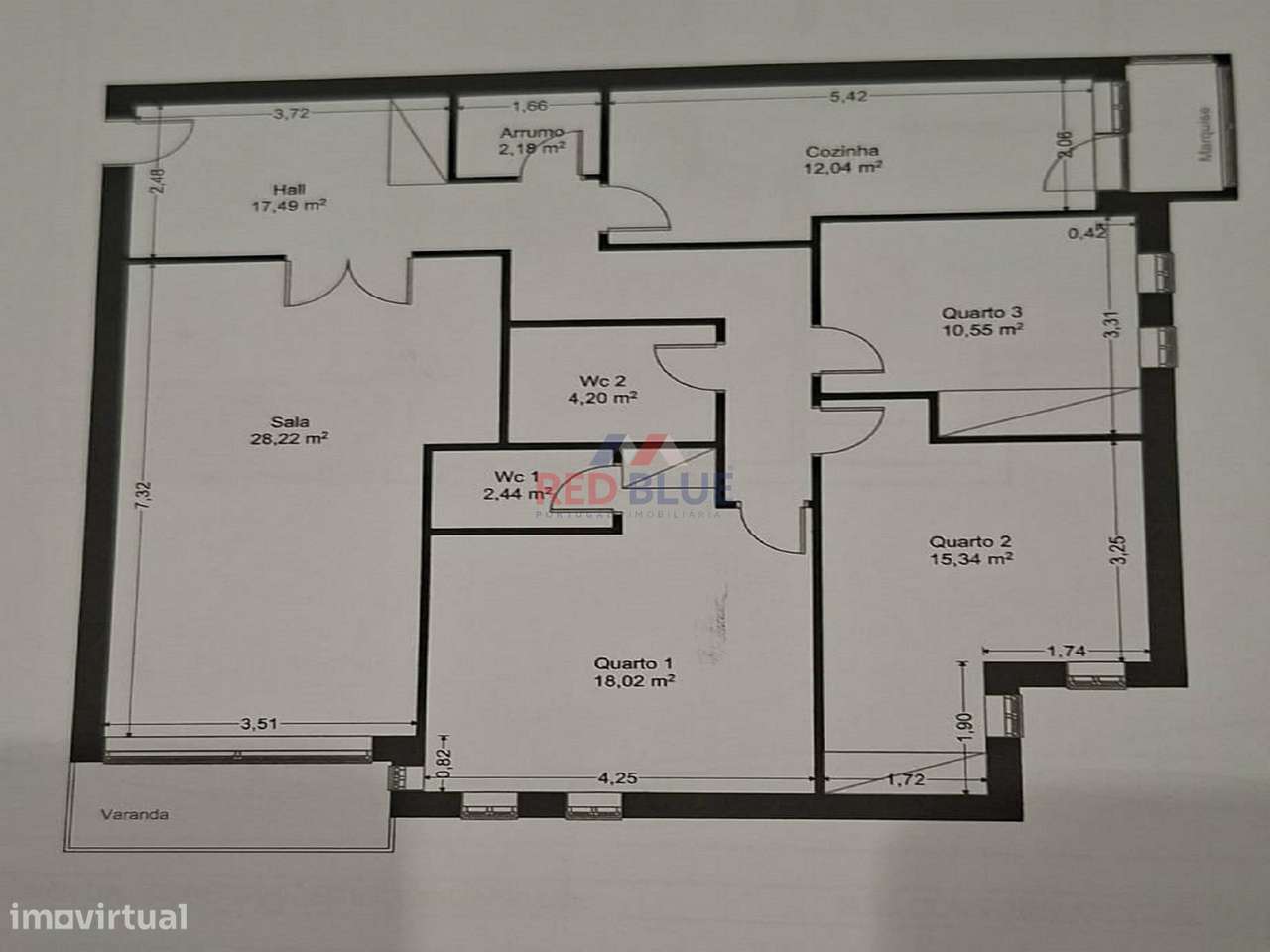 APARTAMENTO T3, VISTAS DE MAR, PÓVOA DE VARZIM-18