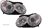 Faruri LED Mercedes CLK W209 C209 Coupe A209 Cabrio (2003-2010) Crom- livrare gratuita - 12