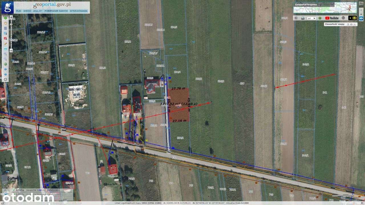 działka budowlana Suków k. Kielc - Pełny obrazek: 5/5