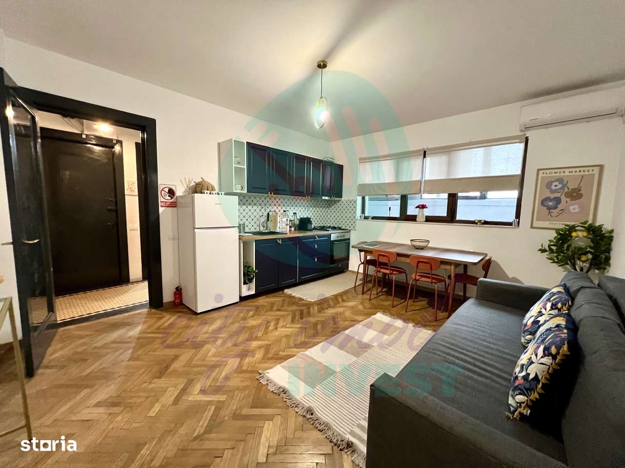 Apartament 4 camere renovat 2025 | Terasa 15 mp| Metrou Gara de Nord