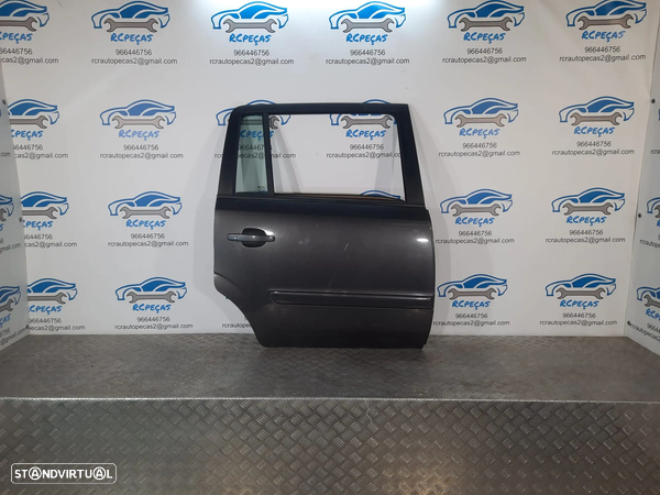 PORTA PORTAS TRASEIRA TRÁS DIREITA OPEL ZAFIRA B PUXADOR VIDRO - 2