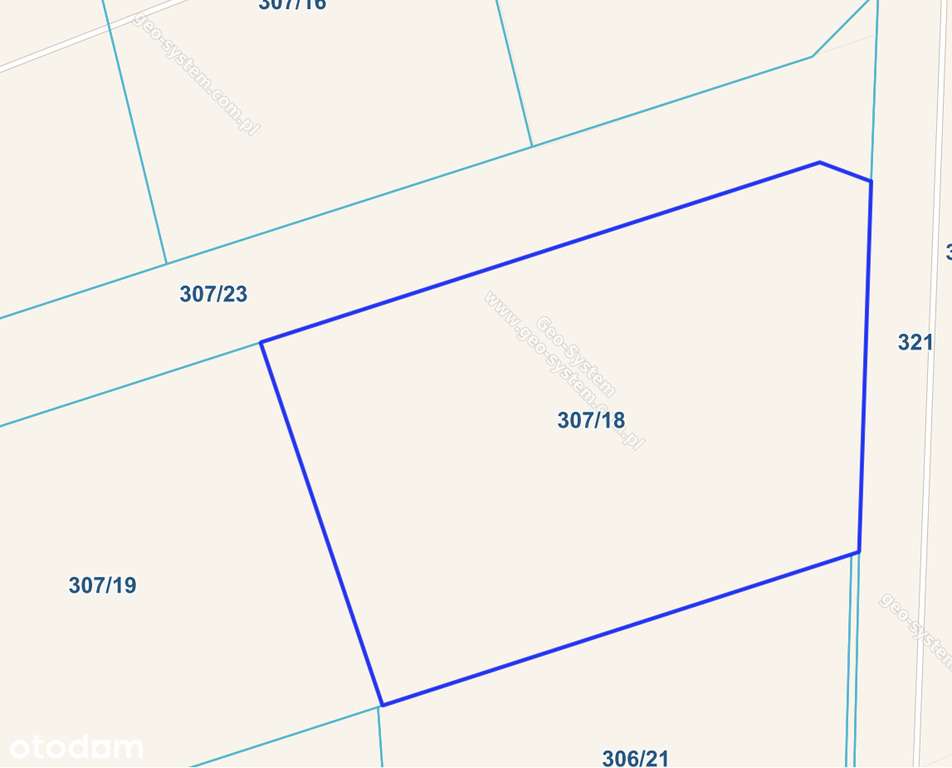 Działka budowlana 1335 m² | MPZP | Przyłęk-3