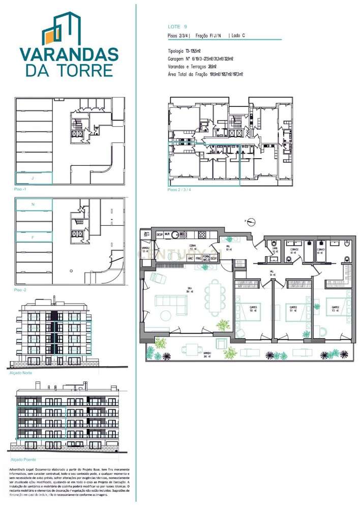 Apartamento T3 em Empreendimento Varandas da Torre em Carcavelos (Nova-21