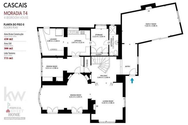 Cascais, Bairro do Rosário - Moradia T4 num terreno com 775m2-58