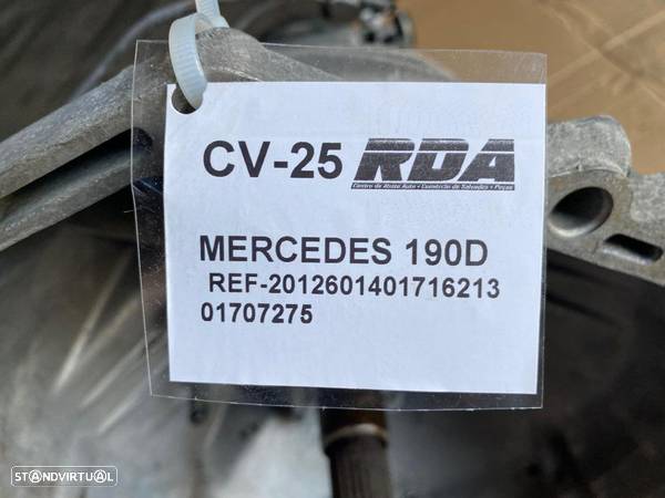 CV25 CAIXA DE VELOCIDADES MERCEDES 190D REF- 716213 - 5