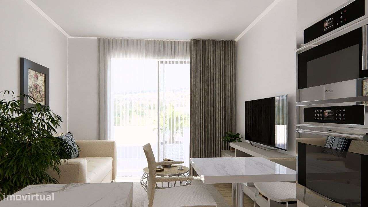 Apartamento T1 Novo à venda com garagem no coração de Vilar de Paraiso - Grande imagem: 3/38