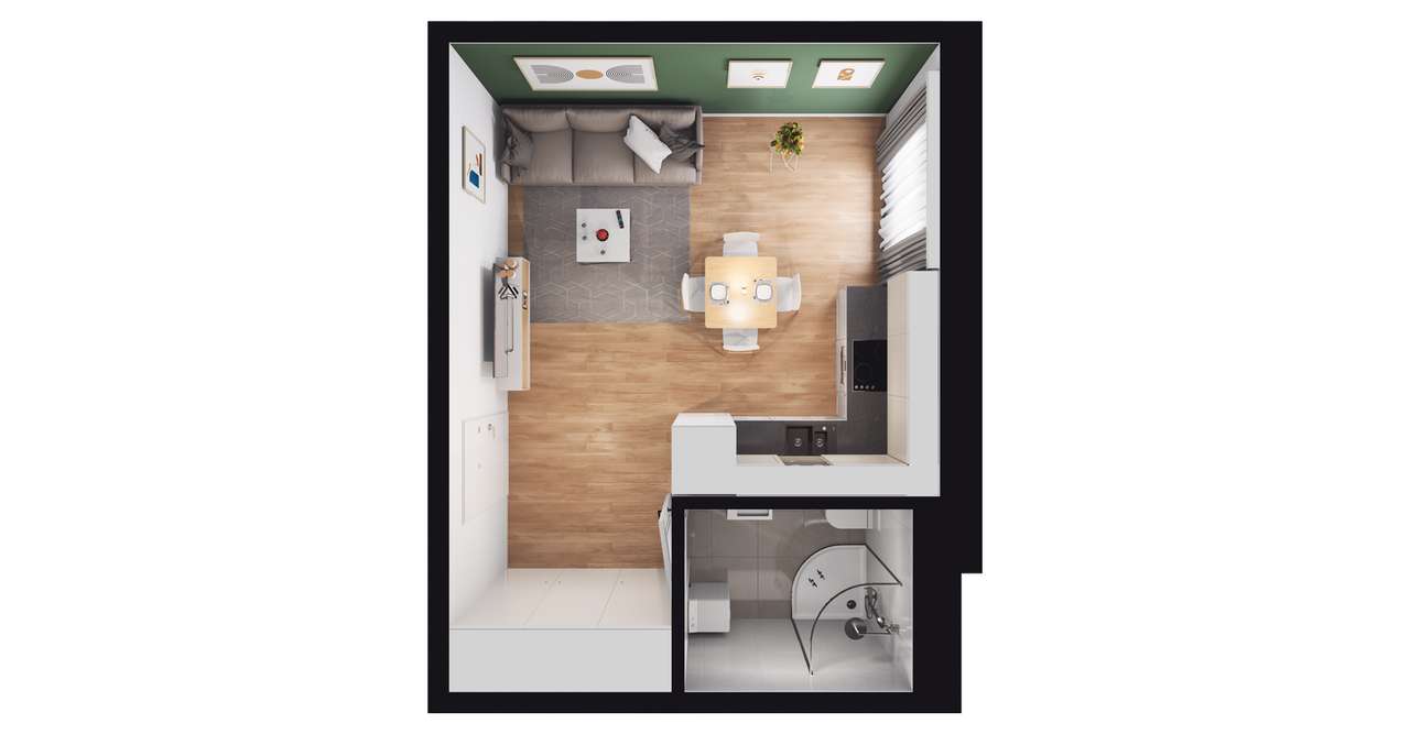 Osiedle Horyzont | etap 1 | mieszkanie B_M18 - Pełny obrazek: 3/9