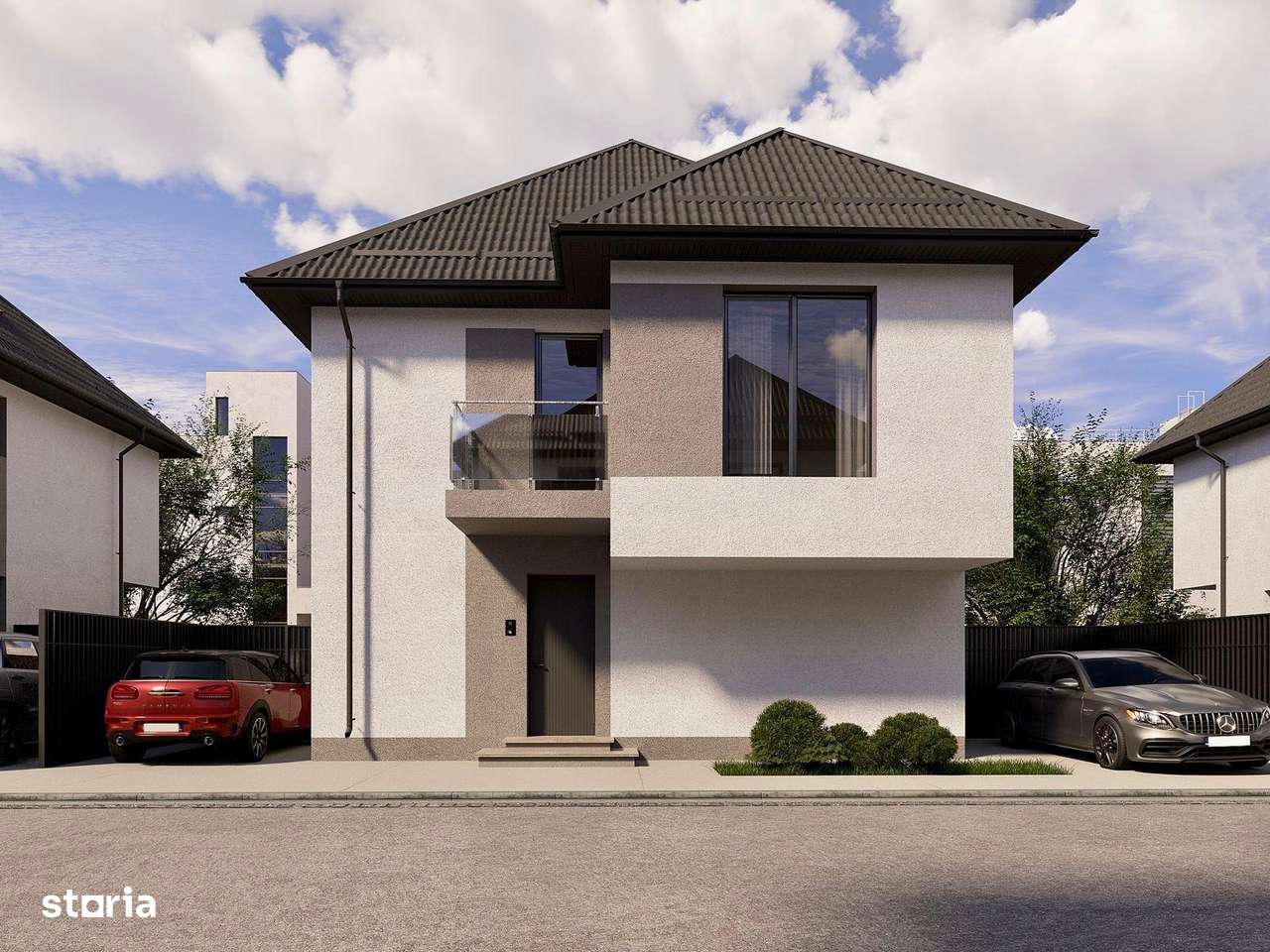 Case individuale cu 4 camere + mansarda. Teren intre 240 mp si 270 mp. - Imagine principală: 4/20