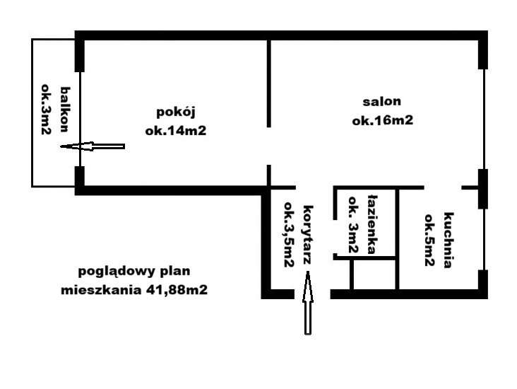 42m2, 2 pokoje, nowe instalacje, klima-10