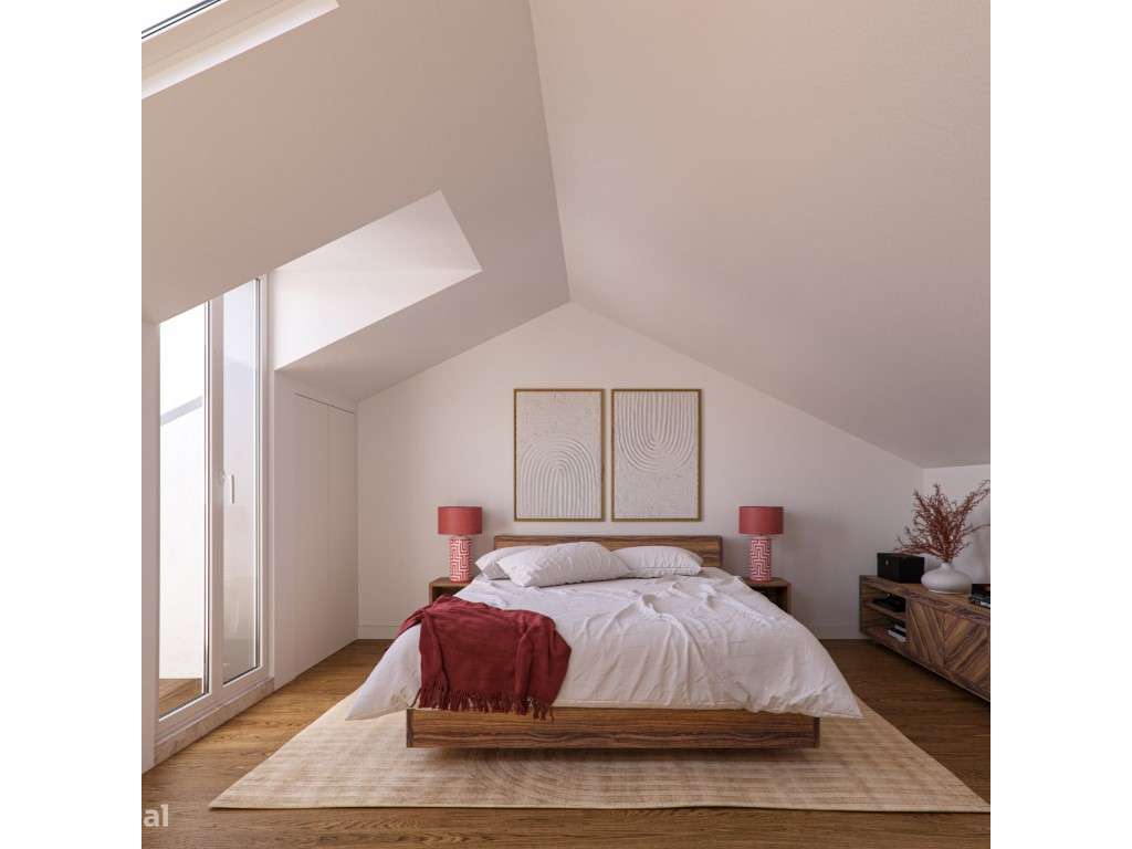 Apartamento com vista num condomínio com Jardim e piscina Arroios-23