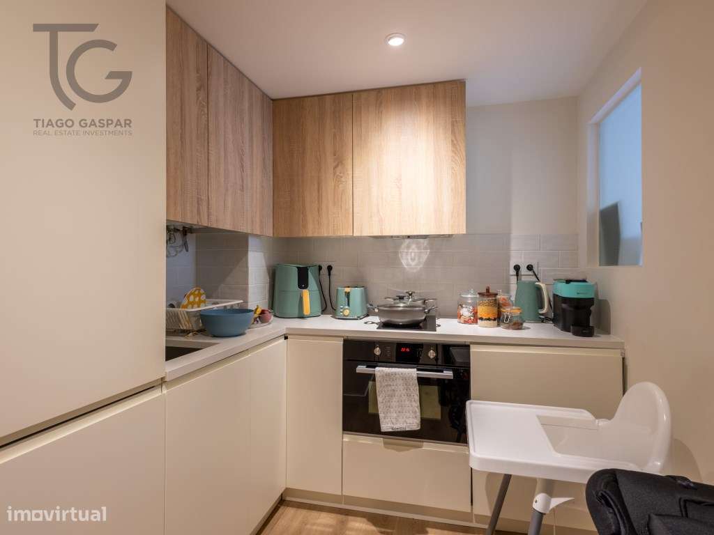 T1 totalmente renovado em Lisboa - Grande imagem: 3/10