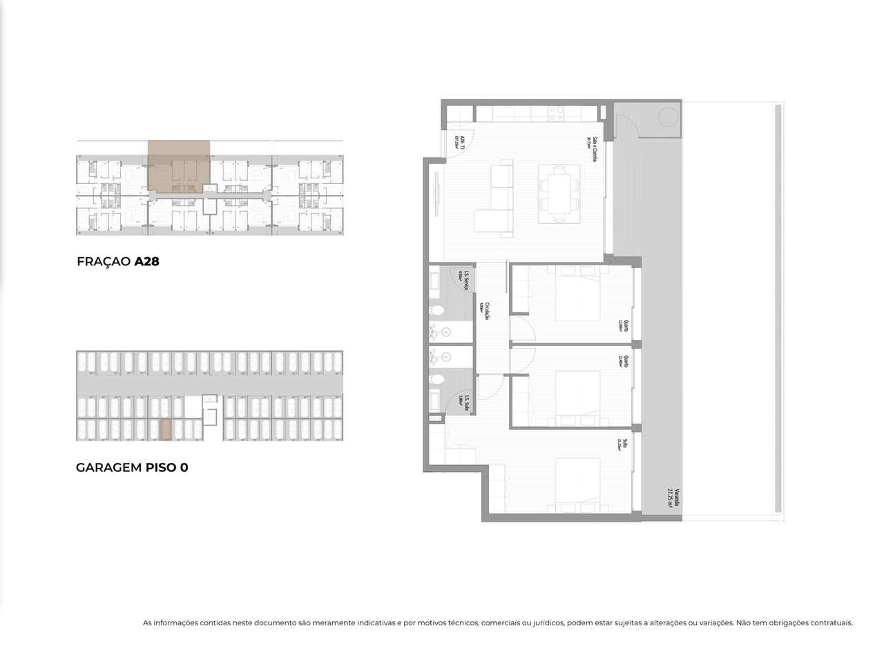 T3 familiar com lugar(es) de garagem – Gondomar, Porto-17
