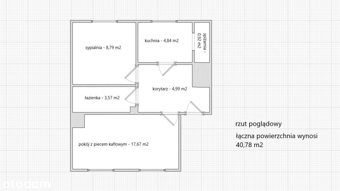 Mieszkanie 2-pok. | 1 piętro | piwnica-8