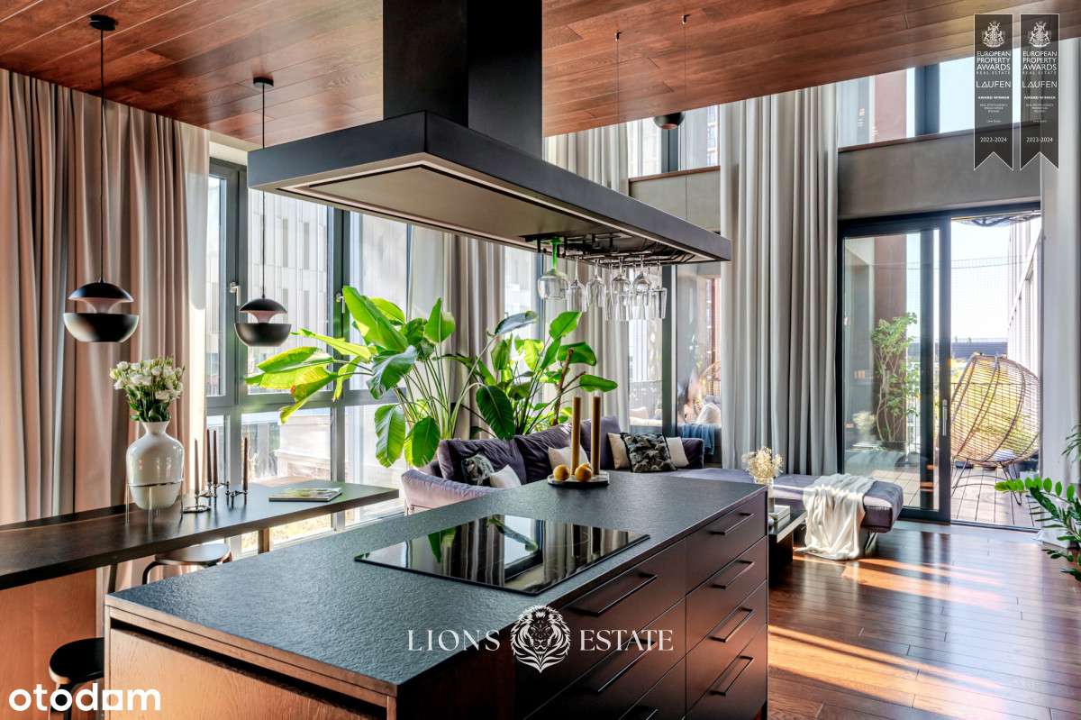 Dwupoziomowy penthouse Browary Warszawskie-1