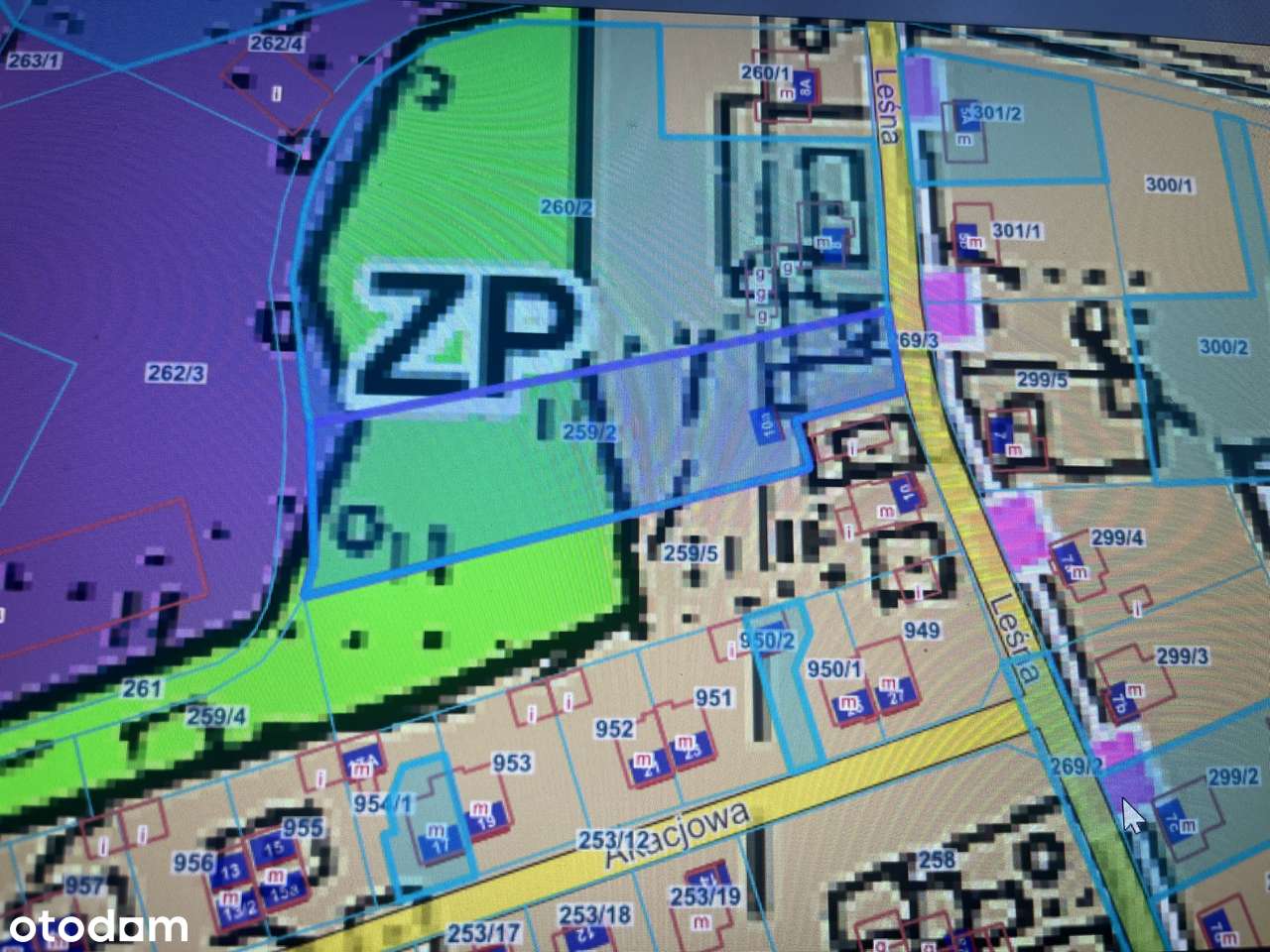 Działka budowlana ze stawem , z przeznaczeniem MU - Pełny obrazek: 4/4