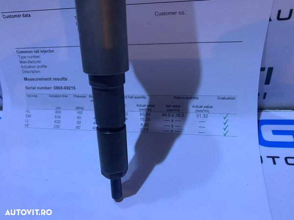 Injector Injectoare Probate Testate cu Fisa BMW X3 E83 3.0 D 2003 - 2010 Cod 0445110216 7793836 - 2