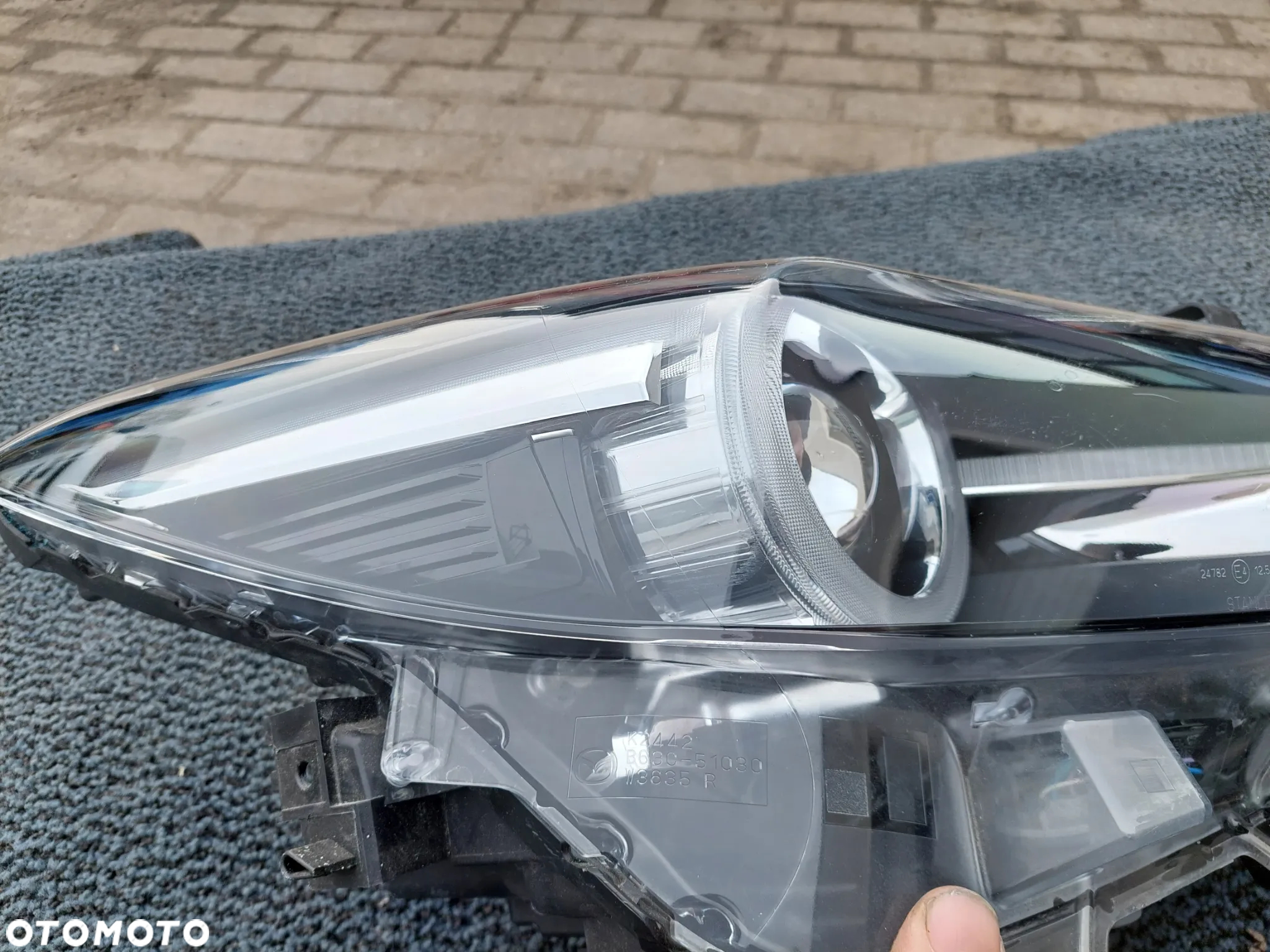 MAZDA III 3 LIFT 16-19r LAMPA PRAWY PRZÓD PRZEDNIA FULL LED BSP551030 RAF AUTO-CZĘŚCI - 3