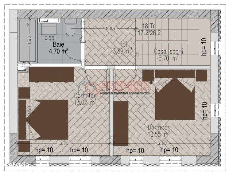 Timpuri Noi - Duplex cu terasa - 10 min Metrou - Imagine principală: 5/8