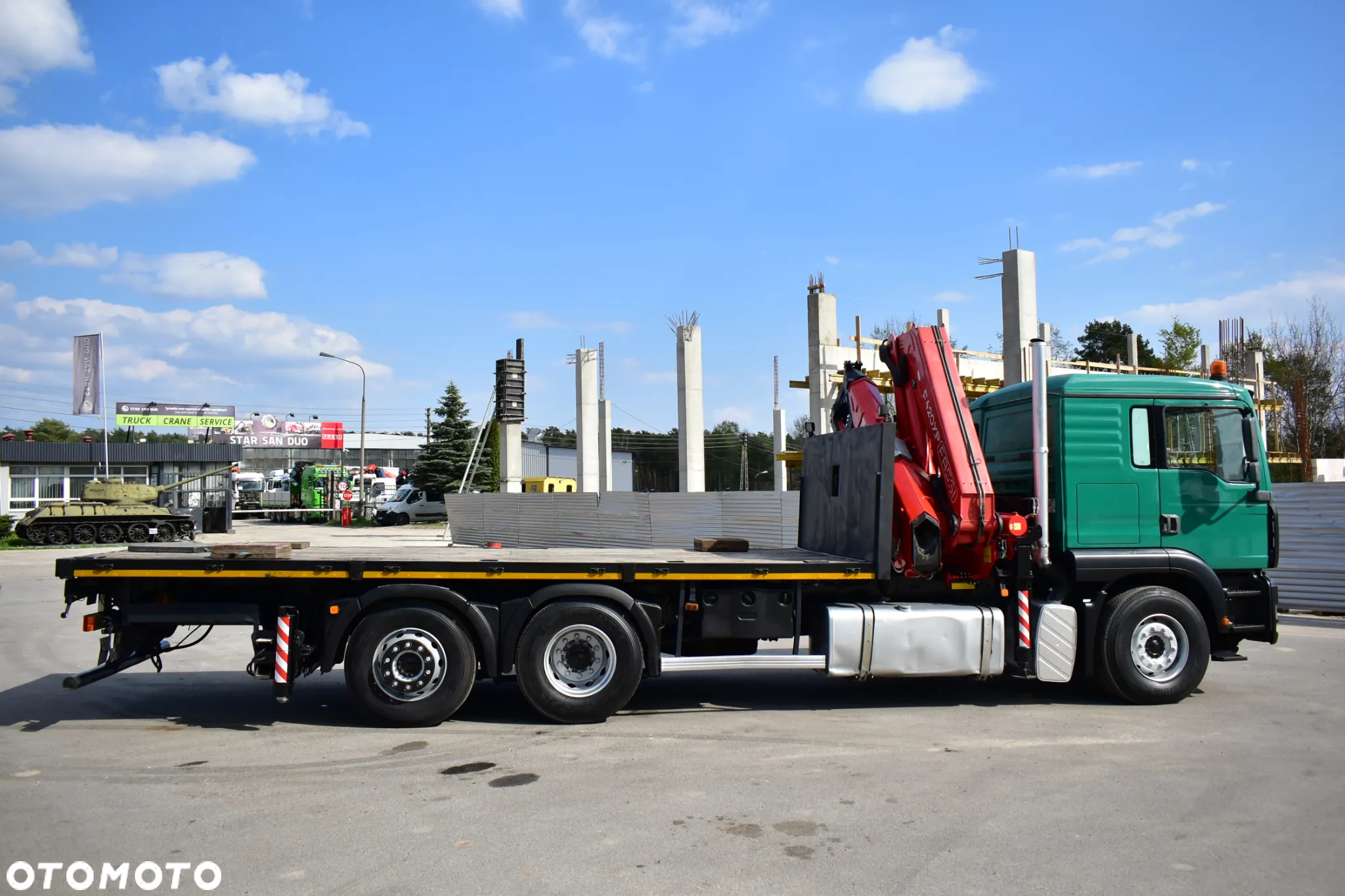 MAN TGA 26.360 6x2 Fassi F420A XP HDS Żuraw Cran Kran - 13