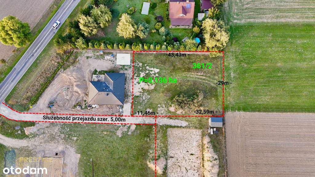 Działka budowlana pod Lublinem - Pełny obrazek: 4/10