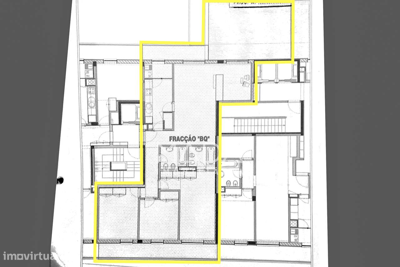 Apart. de luxo T3 (último piso) c/vistas p/Castelo de Guimarães-30