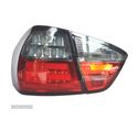 FAROLINS TRASEIROS LED BAR PARA BMW E90 05-08 RED SMOKE VERMELHO FUMADO - 4