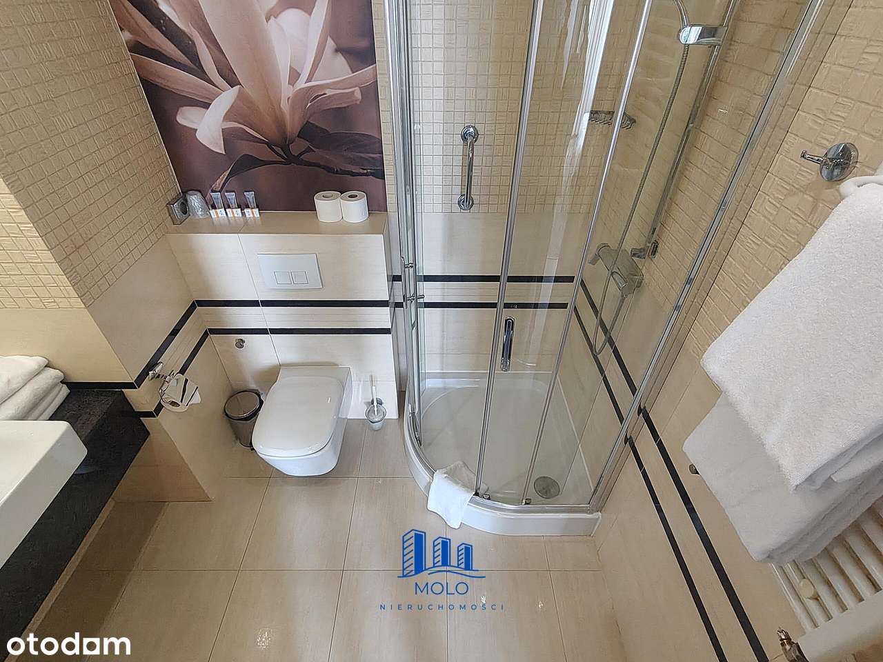 2-pokojowy apartament, 200m do morza, widok na panorame Kołobrzegu-12