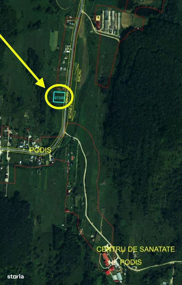 Teren 1,717mp Margineni / Strada Sat podis-1