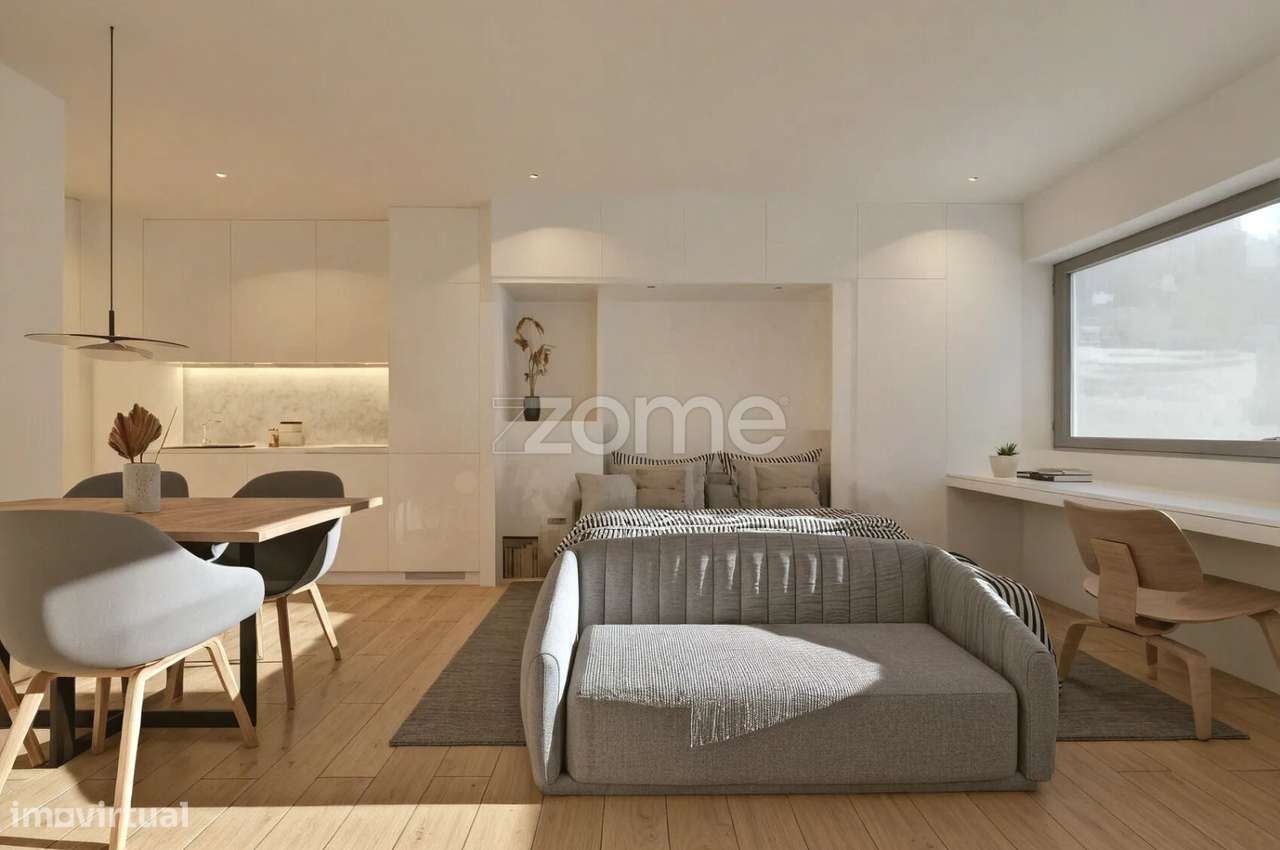 Apartamento T0 em Matosinhos Sul - Grande imagem: 2/3