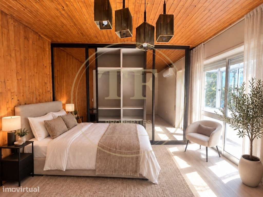 T3 Renovado com Garagem, a 600 m da Praia e junto Apeadeiro de Fran...-17