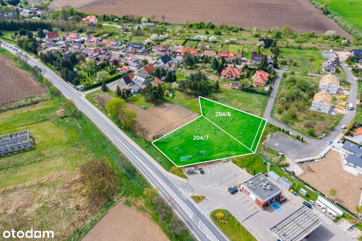 Działki budowlane w Łagiewnikach - Pełny obrazek: 4/9