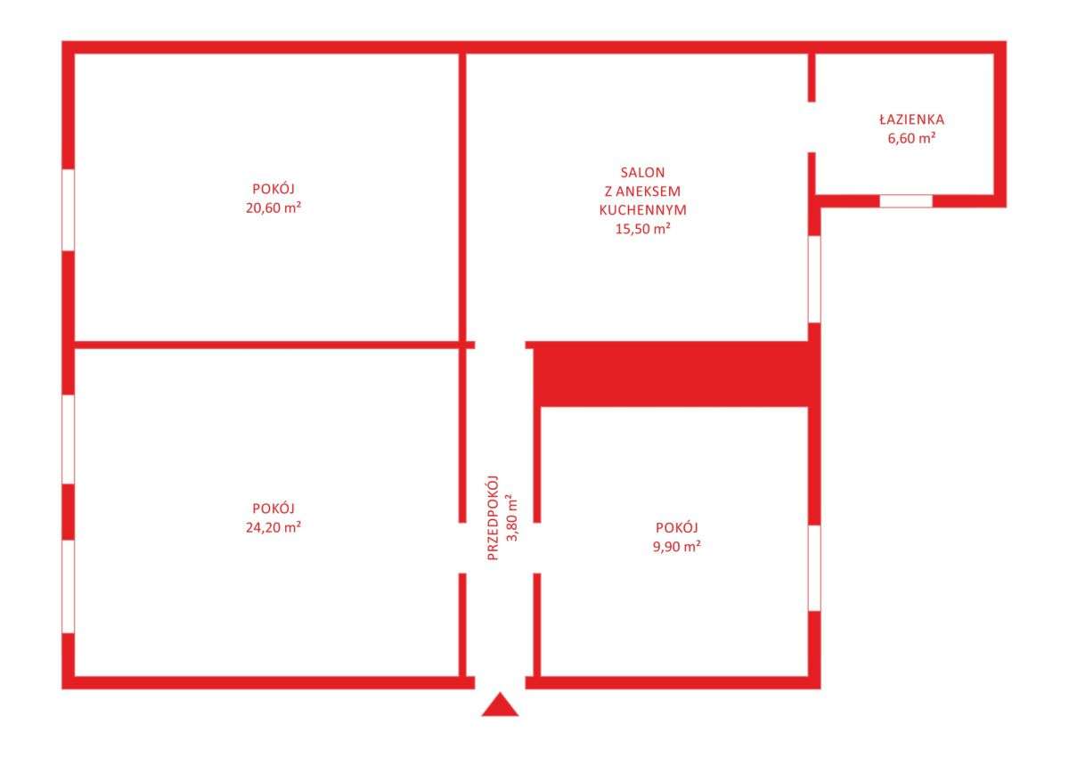 Mieszkanie inwestycyjne w kamienicy z duszą 80m2 - Pełny obrazek: 5/9