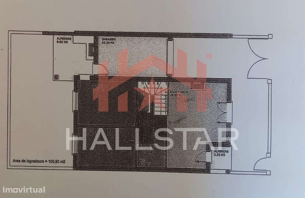 Moradia T4 / Jardim e Garagem / Cela-48